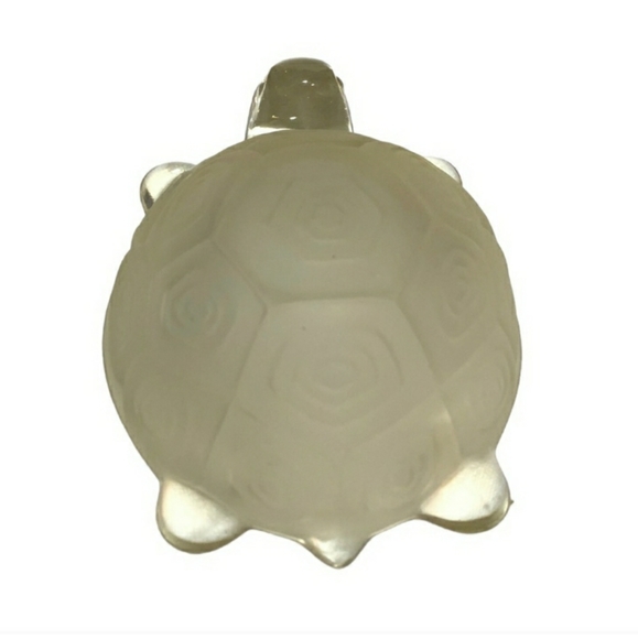 Vintage Art Glass Turtle Tortoise Bowl FigurineVintage EUC! - Picture 2 of 9